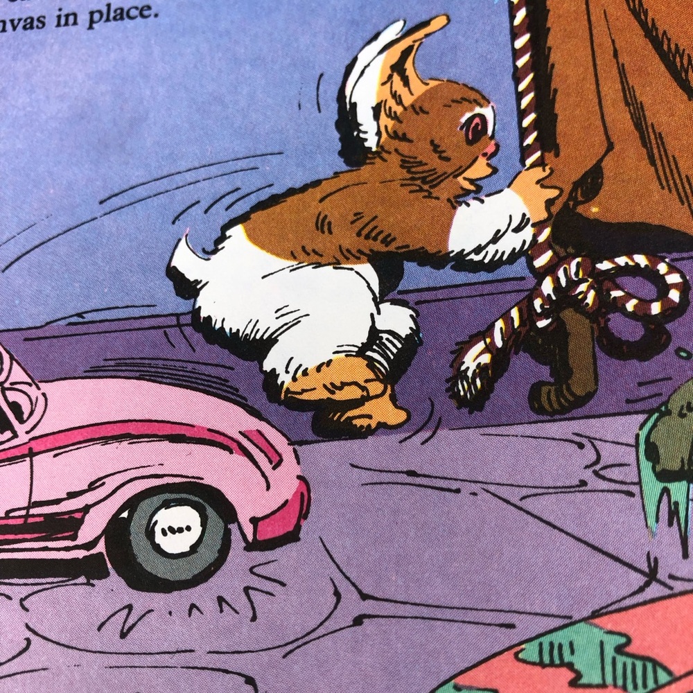Gremlins "To Catch A Gremlin" Vintage Golden Book softcover 1984 Warner Bros 80s - Picture 9 of 13
